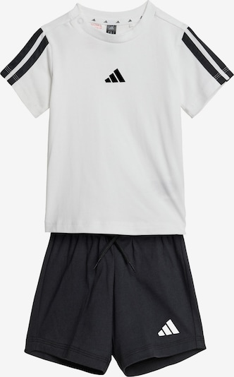 ADIDAS SPORTSWEAR Trainingsanzug 'Essentials' in 62 in schwarz / weiß, Produktansicht
