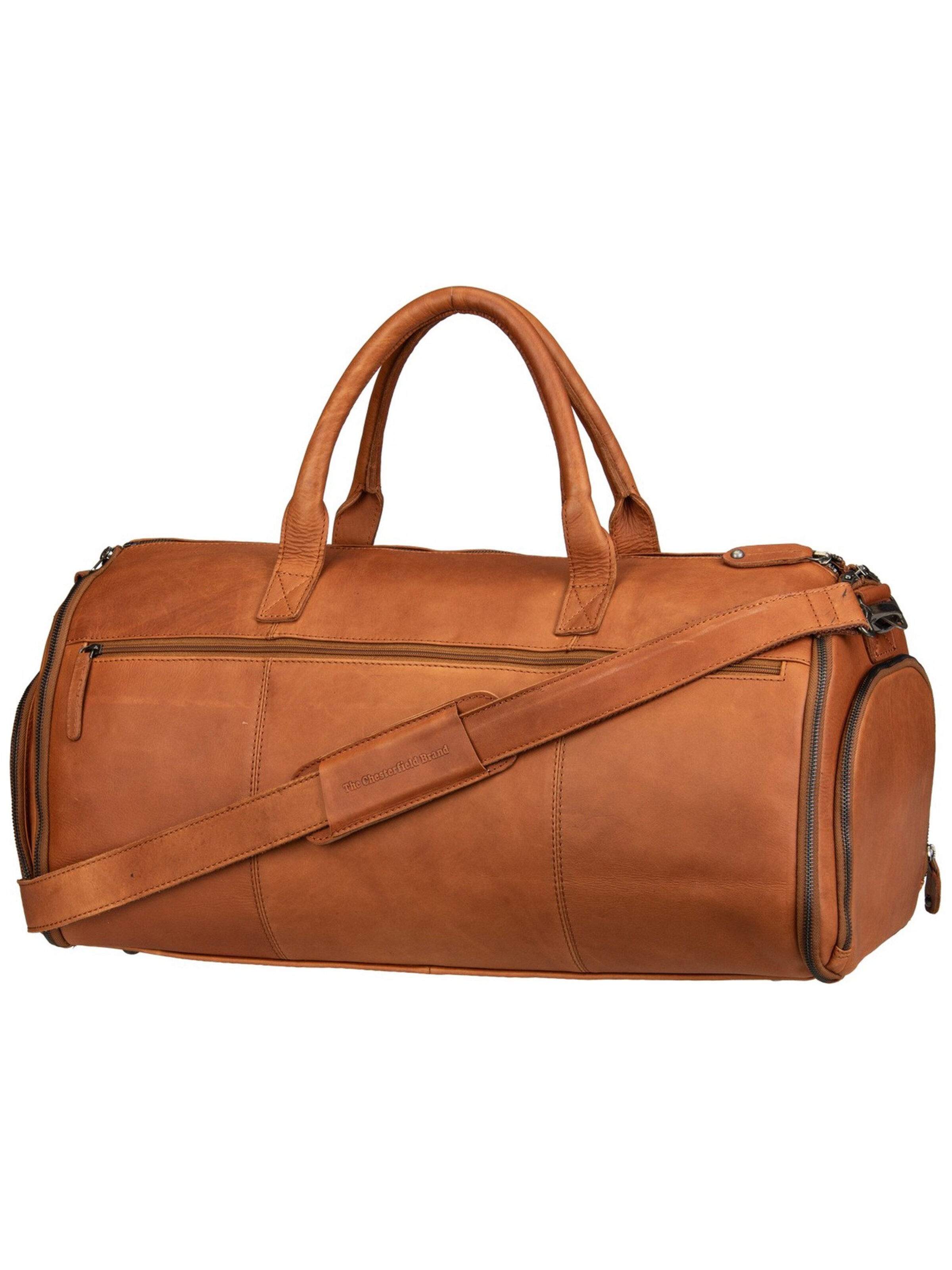 The Chesterfield Brand Weekender 'Finlay' in Braun