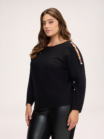 Pull-over Fiorella Rubino en noir