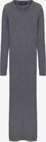 Robes en maille No Matter What en gris : devant
