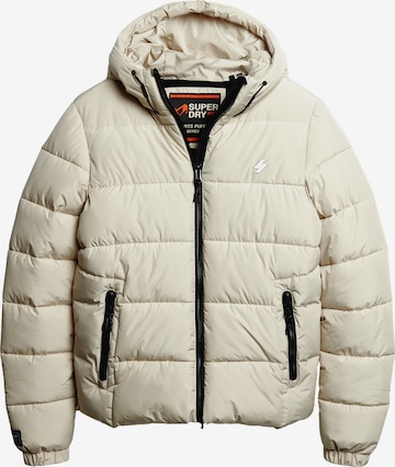 Superdry & Co Winter Jacket in Beige: front