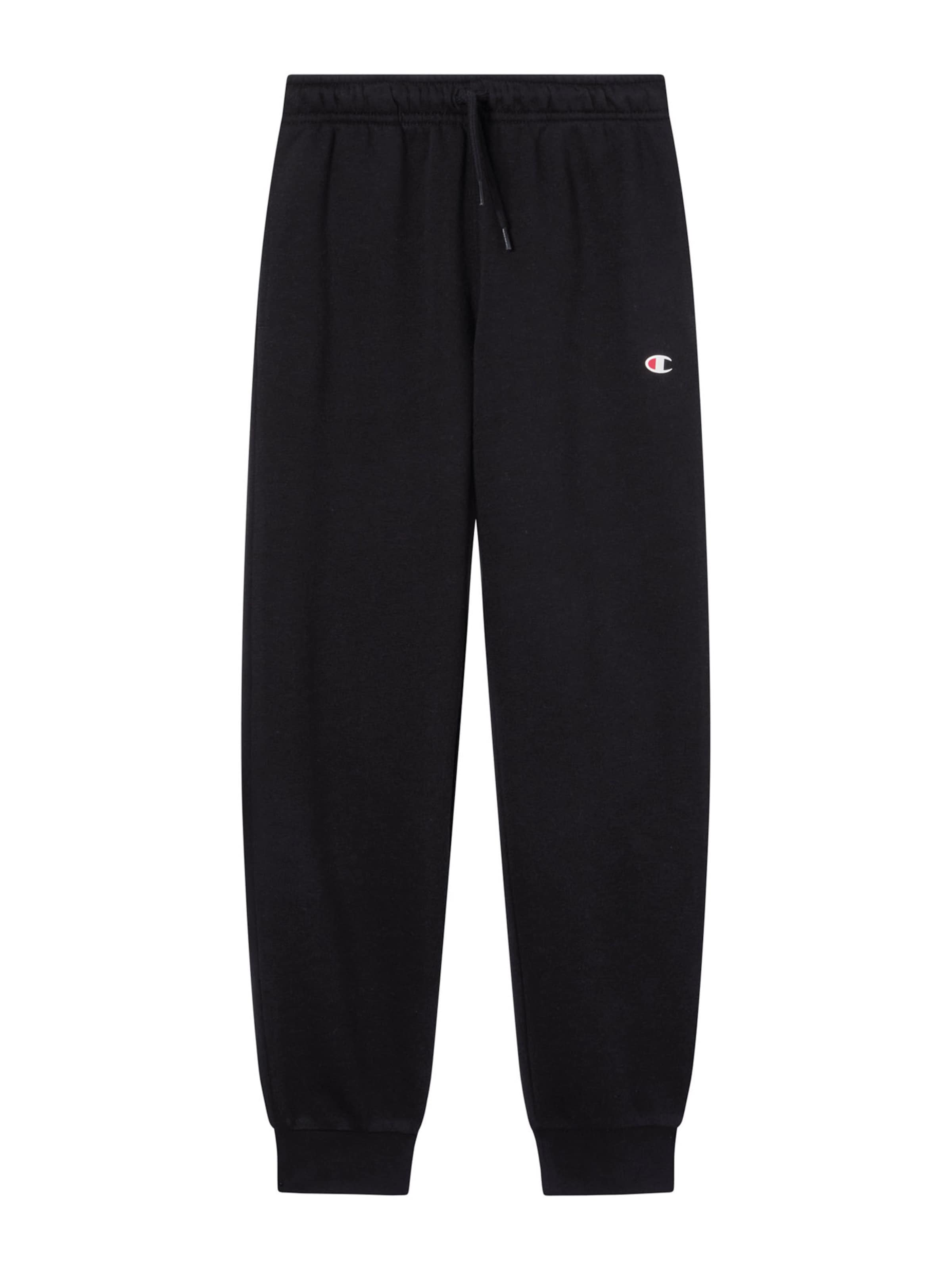 Champion Authentic Athletic Apparel Tapered Παντελόνι σε μαύρο: μπροστά