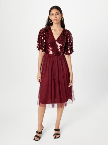 Maya Deluxe - Vestido de gala en lila: frente