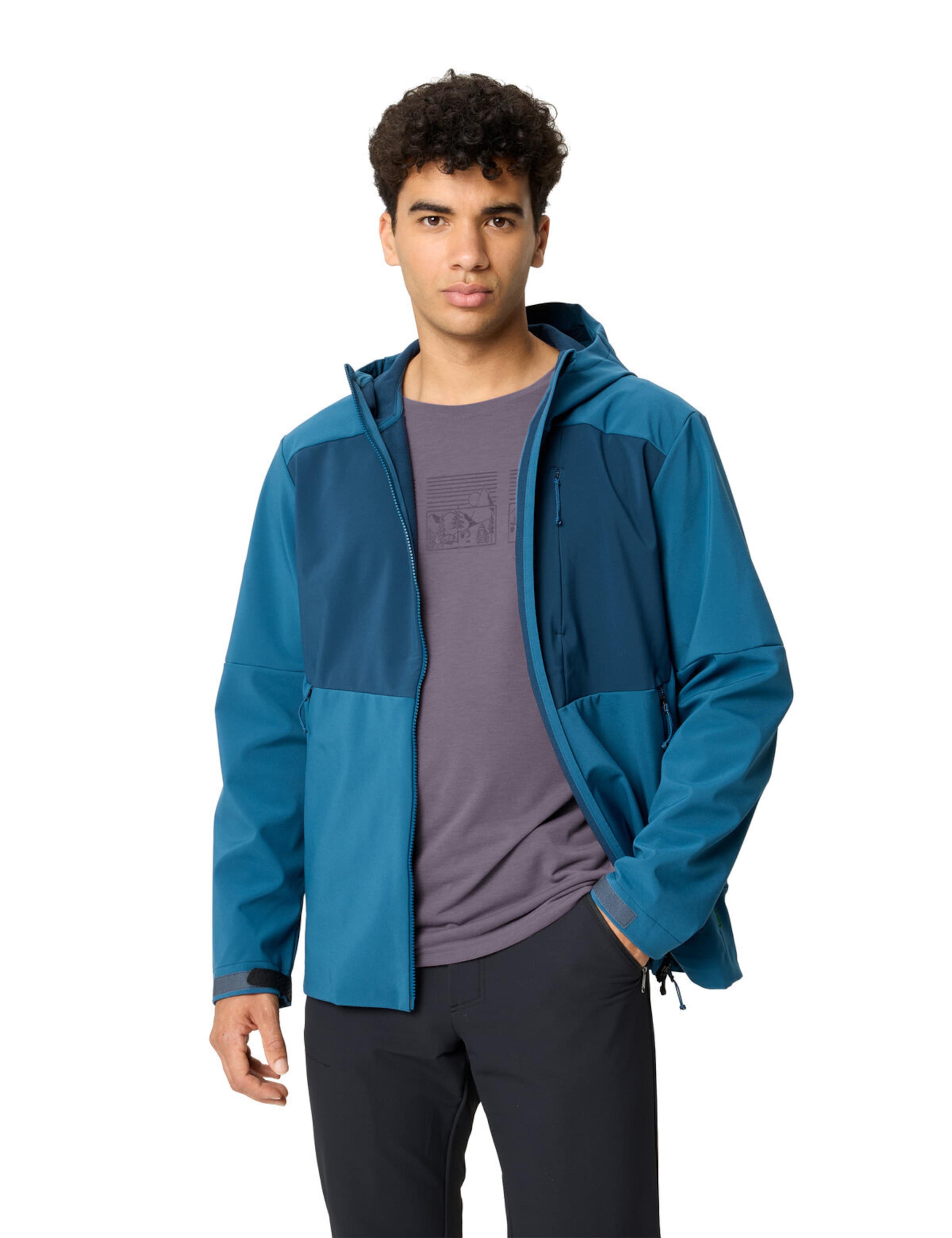 VAUDE Functioneel shirt 'Rosemoor III' in Lila
