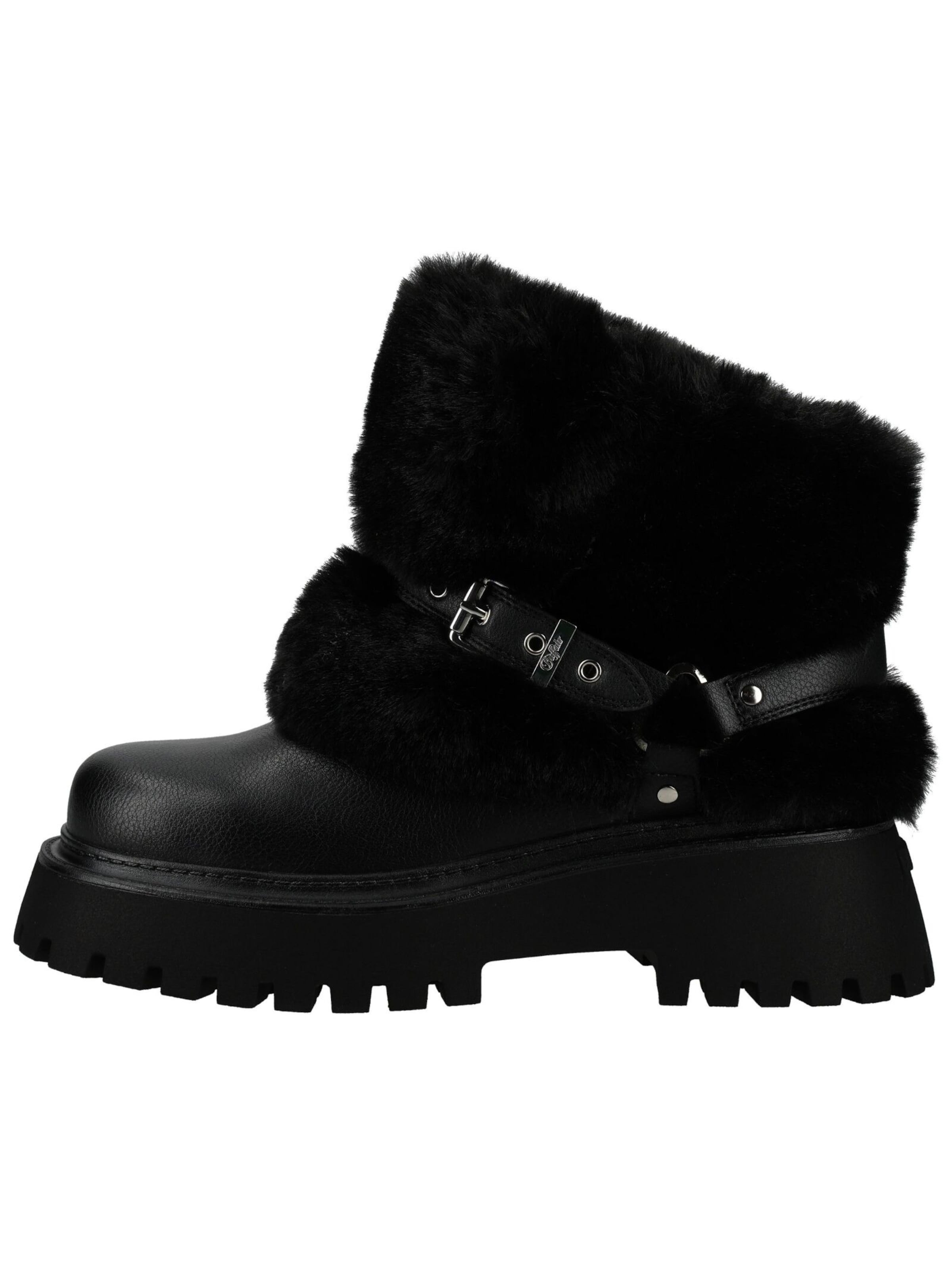 BUFFALO Stiefelette in Schwarz