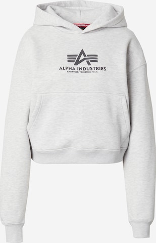 ALPHA INDUSTRIES Свитшот в Серый: спереди