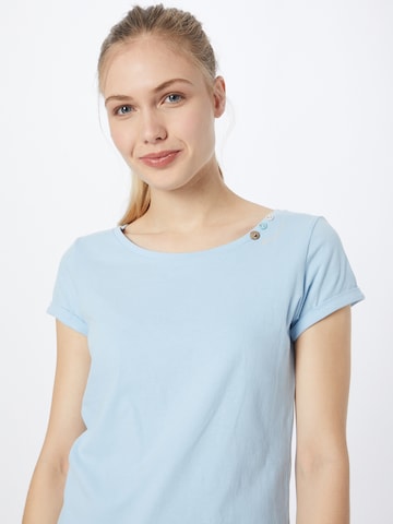 Ragwear T-Shirt 'FLORAH' (GOTS) in Blau