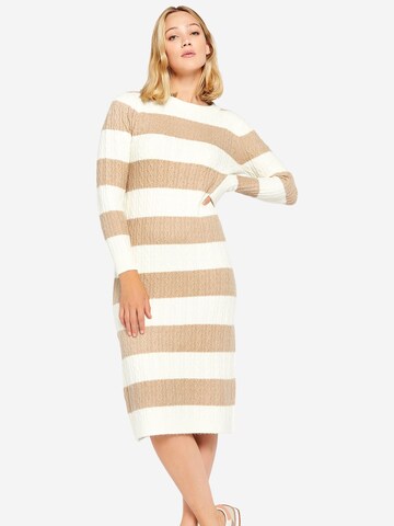 LolaLiza Knit dress in Beige