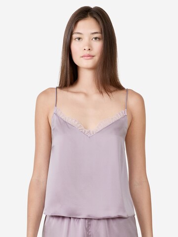 ETAM Slaapshirt 'SOFTY' in Lila: voorkant