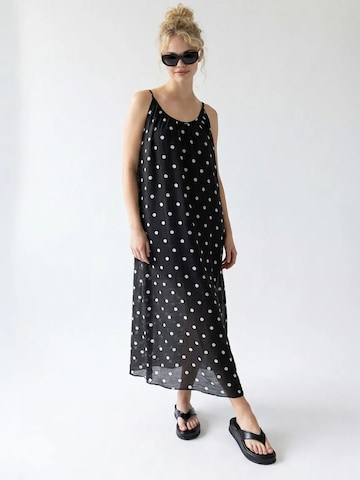 MixRay - Vestido de verão em preto: frente