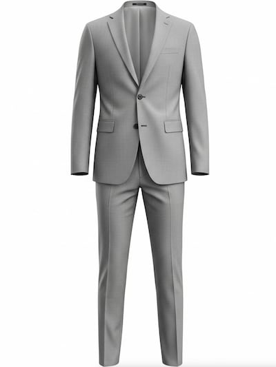 Keskin Collection Suit 'Anzug 2 teilig Slim Fit viele Farben' in Grey, Item view