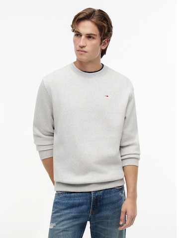Tommy Jeans Sweatshirt in Grau: Vorderseite