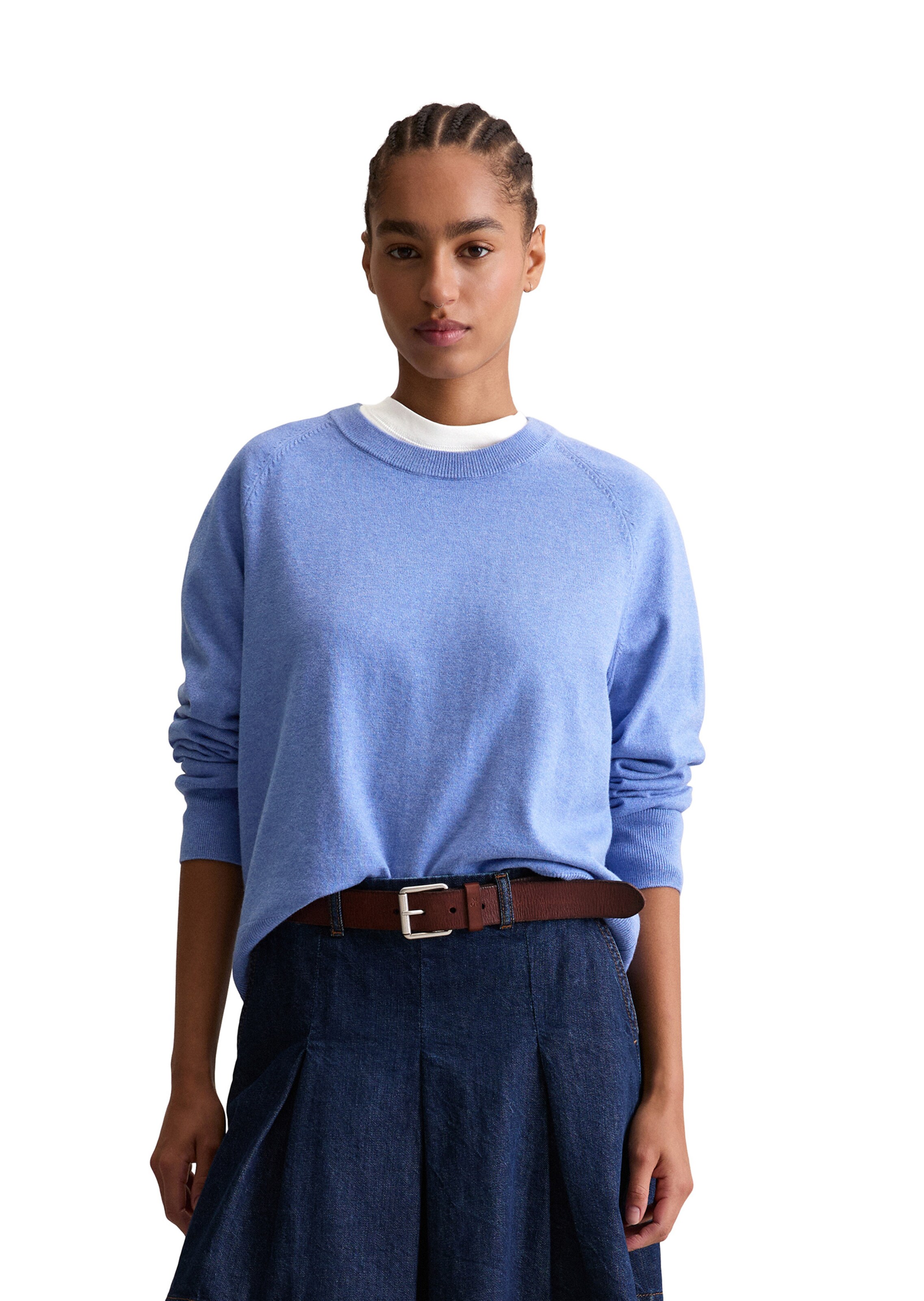 Marc O'Polo DENIM Pullover in Blau: Vorderseite
