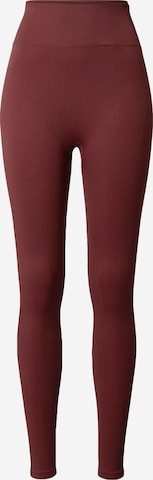 ABOUT YOU Skinny Sport-Leggings 'Kate' in Rot: predná strana