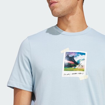 T-Shirt fonctionnel 'All Day I Dream About...' ADIDAS SPORTSWEAR en bleu