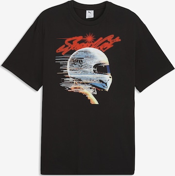T-Shirt fonctionnel PUMA en noir : devant