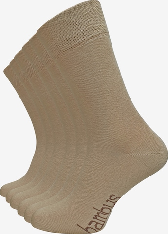 Vincent Creation Socks in Beige: front