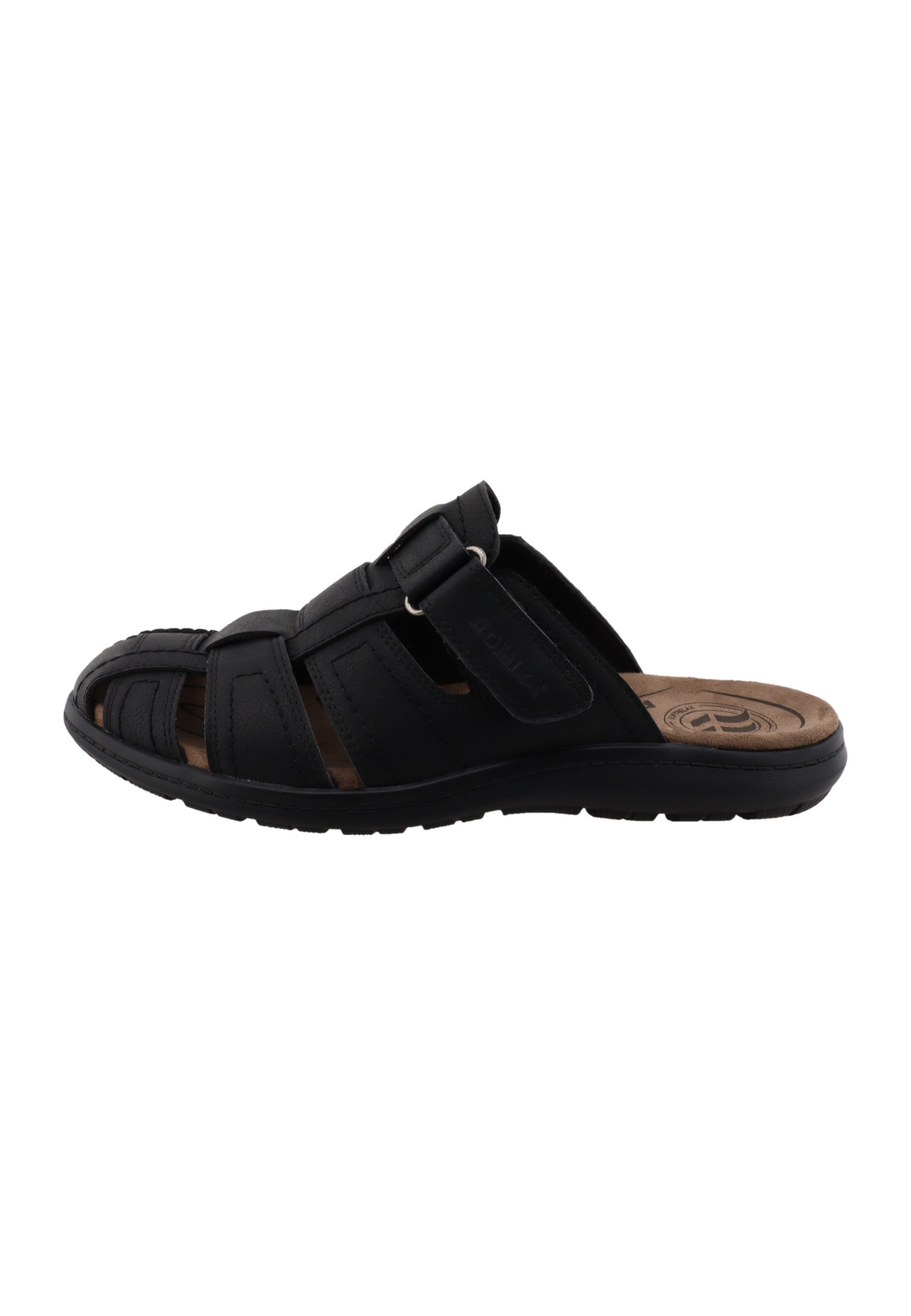 ROMIKA Klapki w kolorze czarny