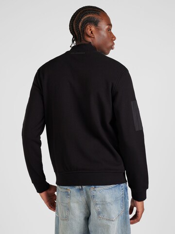 Karl Lagerfeld Sweatjacke in Schwarz