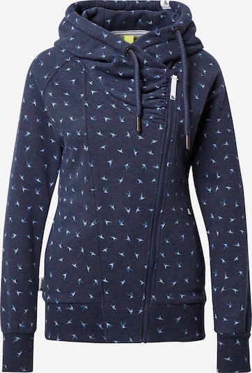 Alife and Kickin Veste de survêtement 'Snakecharmer' en marine / blanc, Vue avec produit