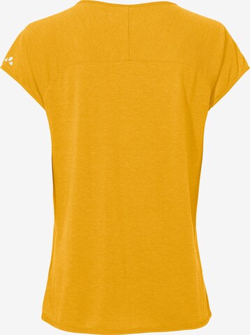 VAUDE Performance Shirt 'Tekoa T II' in Yellow