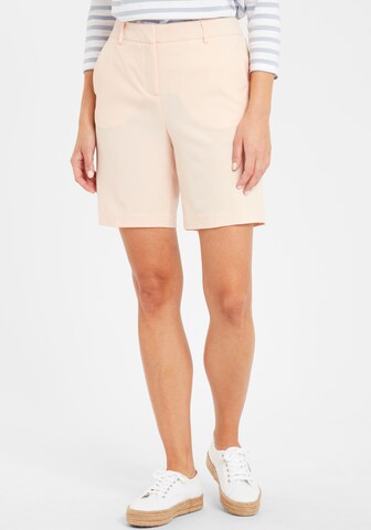 Regular Pantalon chino b.young en beige : devant