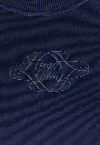 HUGO Sweatshirt 'Daxandria' in Blau