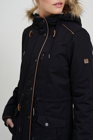 Oxmo Winterparka 'ANNA' in Zwart