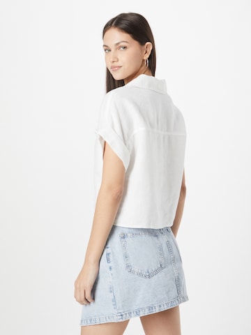 Banana Republic - Blusa en blanco