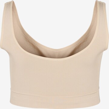 Bustier Soutien-gorge 'LSEAMLESS' Devoted by Zizzi en beige