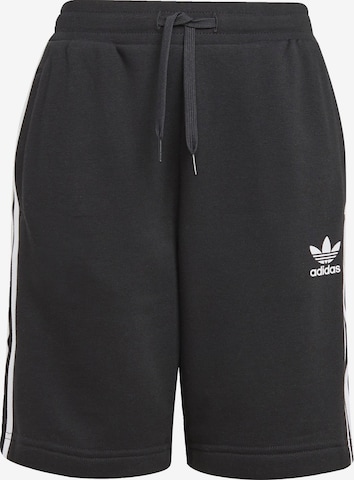 Regular Pantaloni 'Adicolor' de la ADIDAS ORIGINALS pe negru: față