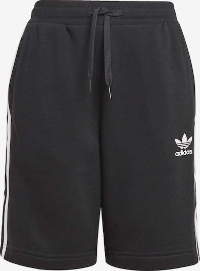 ADIDAS ORIGINALS Pantalon 'Adicolor' en noir / blanc, Vue avec produit