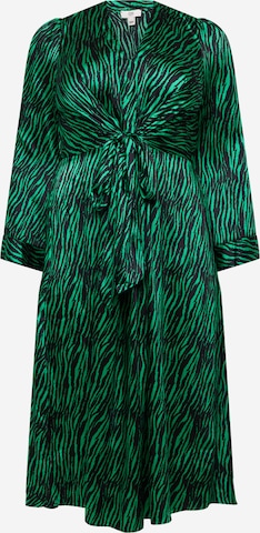 River Island Plus Obleka | zelena barva: sprednja stran