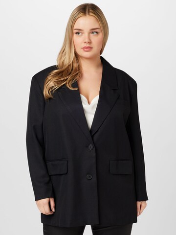 Noisy May Curve Blazer 'Milla' in Black: front