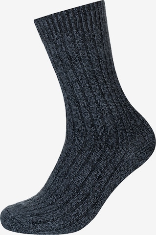 camano Socks in Black: front