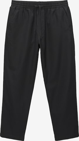 Loosefit Pantalon Pull&Bear en noir : devant