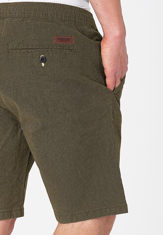 INDICODE JEANS Regular Chino 'Granby' in Groen