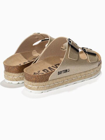 Bayton Pantolette 'ALCEE' i guld