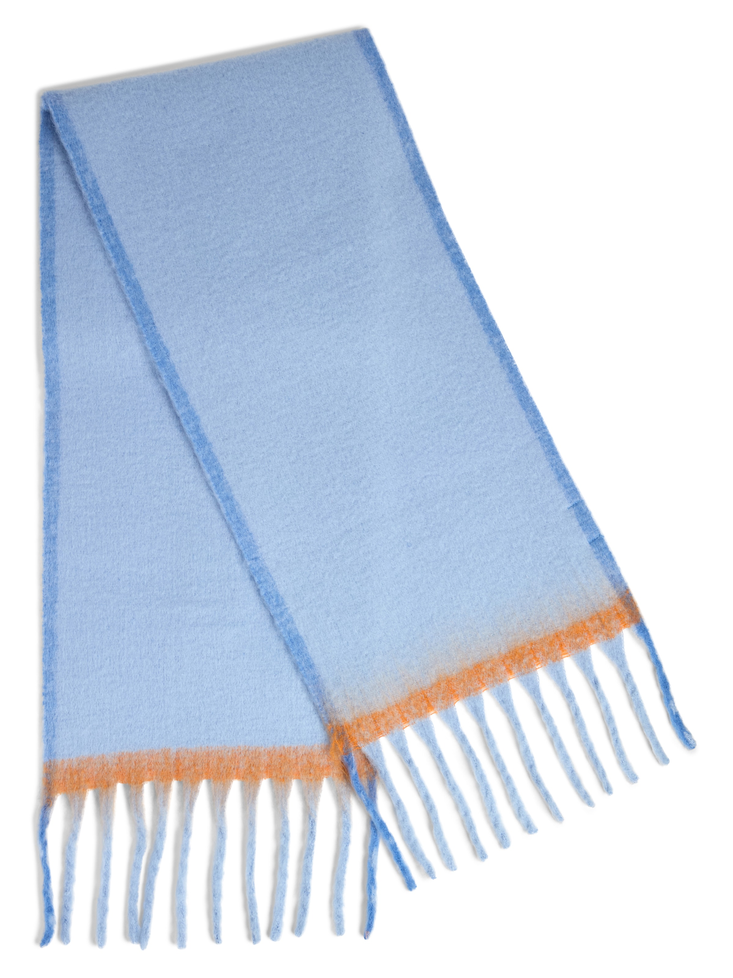 Marie Lund Scarf in Blue: front