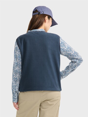 Gilet AIGLE en bleu : derrière