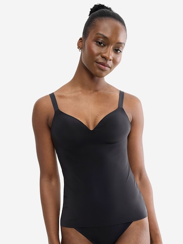 Haut ' Blue ZERO Feel 2.0 THE UP ' SLOGGI en noir : devant