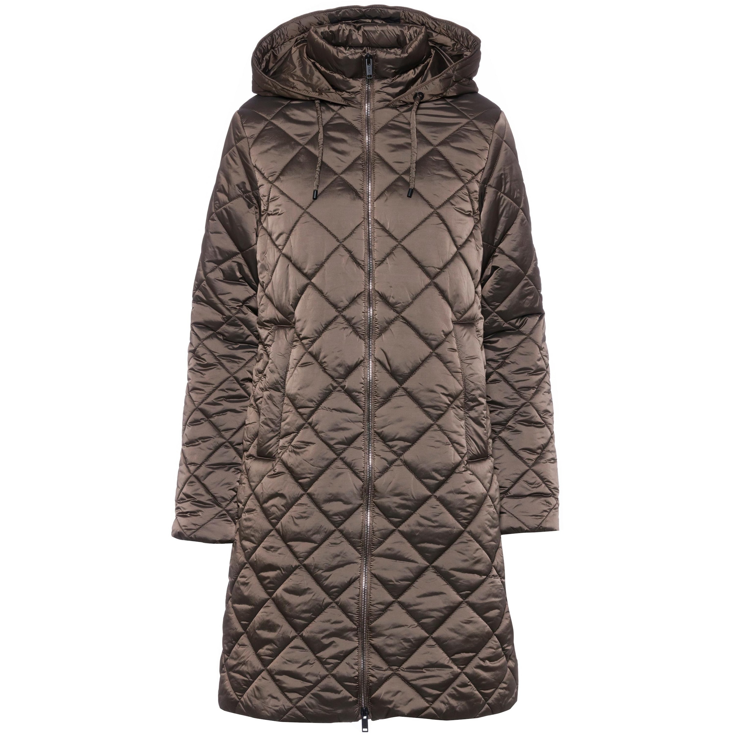 CMP Raincoat in Brown: front