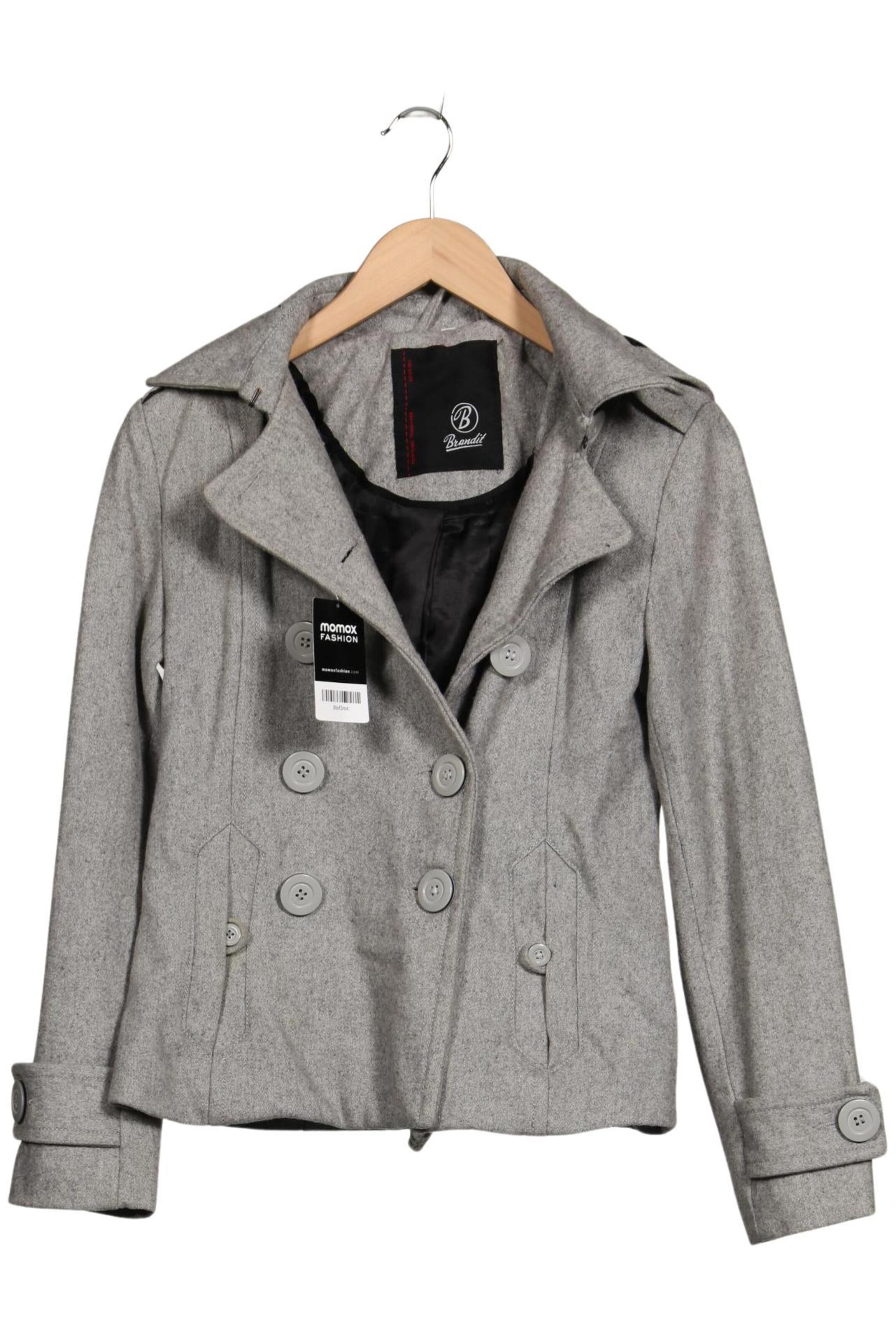 Brandit Jacket & Coat in S in Grey: front