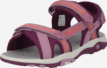 TROLLKIDS Sandal 'Preikestolen' in Purple: front