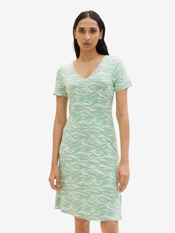 TOM TAILOR Dress in Green