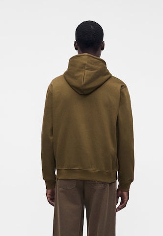 THE NORTH FACE Sweatshirt 'ESSENTIAL SIMPLE DOME' in Groen: terug