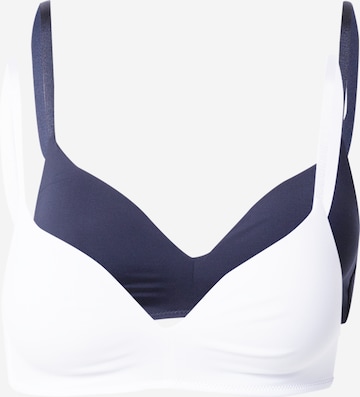 Lindex T-shirt Bra 'Theresia' in White: front