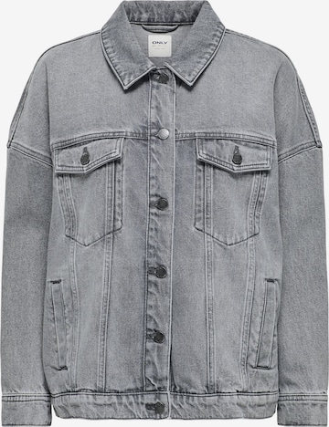 ONLY Välikausitakki 'OCEAN ' värissä harmaa: etupuoli