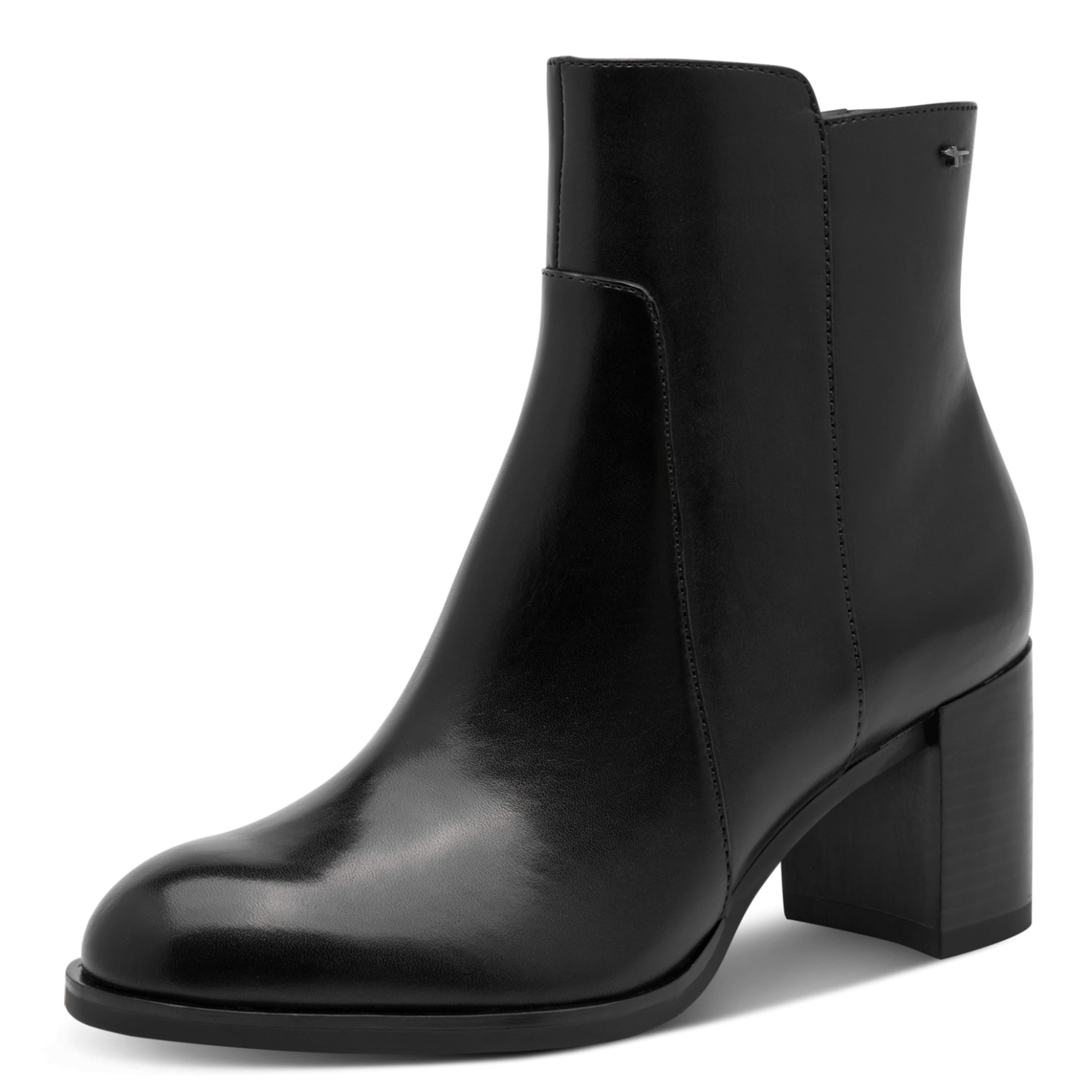 Tamaris Ankelboots i svart: framsida