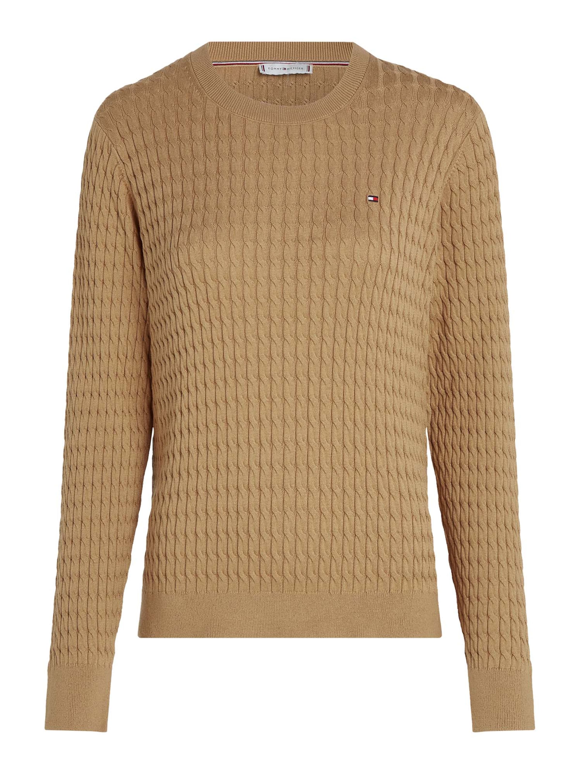 TOMMY HILFIGER Trui in Groen: voorkant